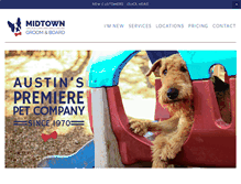 Tablet Screenshot of midtowngroomandboard.com
